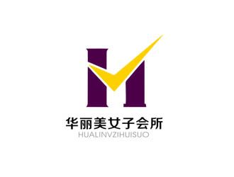 郭庆忠的连云港华丽美女子会所logo设计