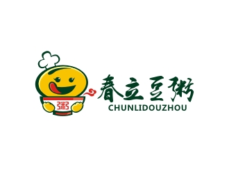 春立豆粥logo设计