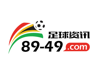 张晓明的89-49.com 足球资讯logo设计