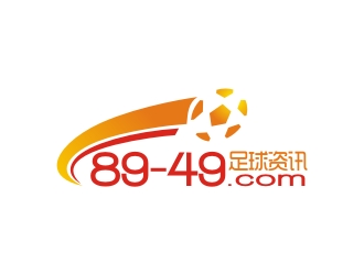 曾翼的89-49.com 足球资讯logo设计