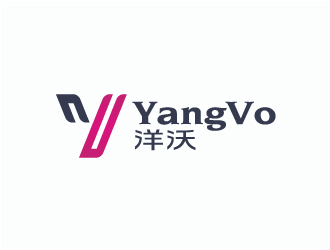 张晓明的中文洋沃 英文YangVologo设计