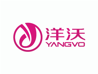 中文洋沃 英文YangVologo设计
