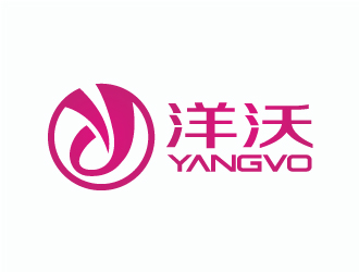 张晓明的中文洋沃 英文YangVologo设计