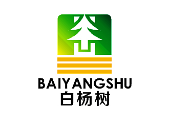 劳志飞的白杨树logo设计