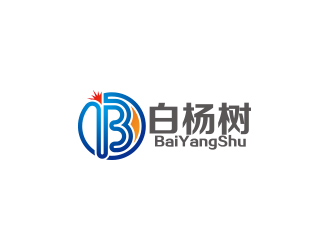 何锦江的白杨树logo设计