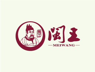 张晓明的闽王 （人物卡通标志设计）logo设计