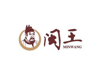 陈兆松的闽王 （人物卡通标志设计）logo设计