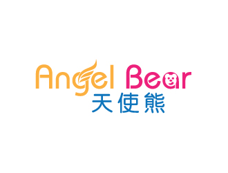 陈兆松的angel bear  天使熊logo设计