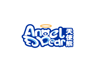 周耀辉的angel bear  天使熊logo设计