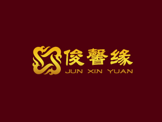 周金进的俊馨缘logo设计