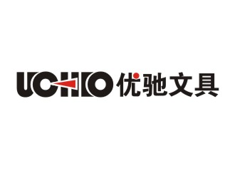 林恩维的UCHIO 优驰文具logo设计