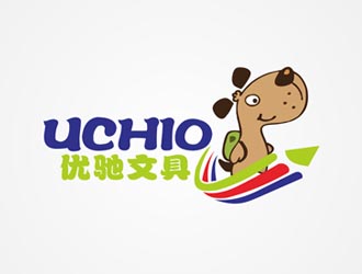 郭庆忠的UCHIO 优驰文具logo设计