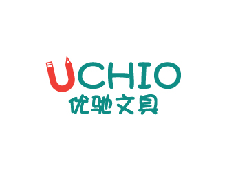 陈兆松的UCHIO 优驰文具logo设计