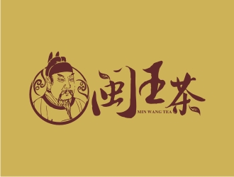 何嘉健的闽王 （人物卡通标志设计）logo设计