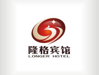 杨福的隆格宾馆/LONGER  HOTELlogo设计