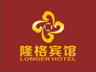 何嘉健的隆格宾馆/LONGER  HOTELlogo设计