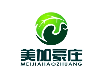 张峰的美加豪庄logo设计