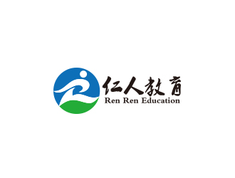 何锦江的仁人教育logo设计