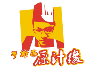 招智江的原汁缘  手擀面logo设计