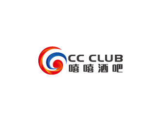 周金进的嘻嘻酒吧，，，英文用CC CLUBlogo设计