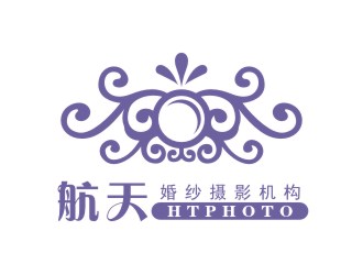 吴志超的航天婚纱摄影机构/HTphotologo设计