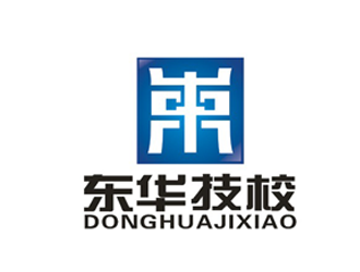 杨占斌的东华技校会计培训LOGOlogo设计