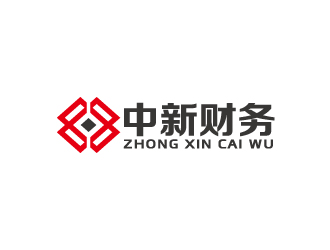 周金进的中新财务logo设计