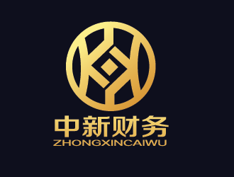沈大杰的中新财务logo设计