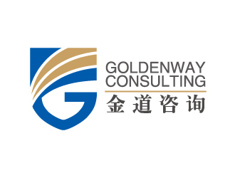 \金天的金道咨询 Goldenway Consultinglogo设计