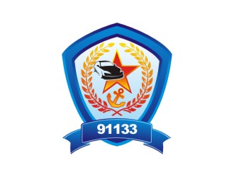 李泉辉的91133部队队徽logo设计