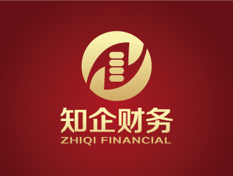 北京知企财务顾问中心logo设计
