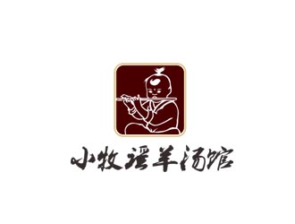 郭庆忠的小牧谣羊汤馆logo设计