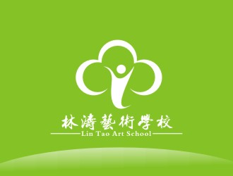 李泉辉的林涛艺术学校logo设计