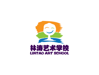 陈兆松的林涛艺术学校logo设计