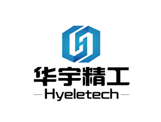 华宇精工Hyeletechlogo设计
