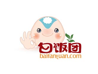 郭庆忠的白饭团logo设计