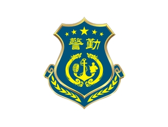 何嘉健的91133部队队徽logo设计