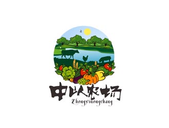 郭庆忠的中以农场（中国、以色列合作农场）logo设计