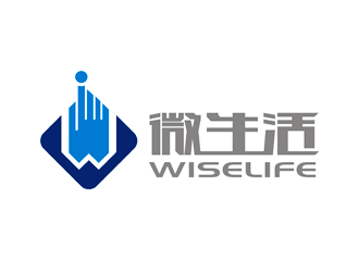 谭家强的微生活 wiselifelogo设计