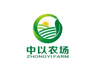 何嘉健的中以农场（中国、以色列合作农场）logo设计