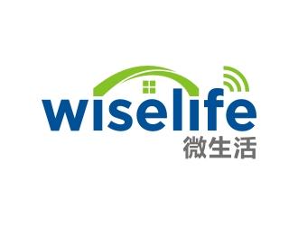 曾翼的微生活 wiselifelogo设计