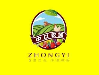 文大为的中以农场（中国、以色列合作农场）logo设计