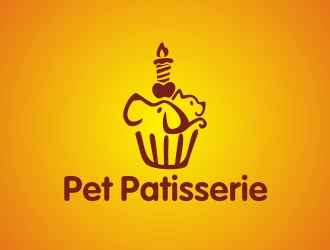 曾翼的Pet Patisserie 蛋糕店logo设计