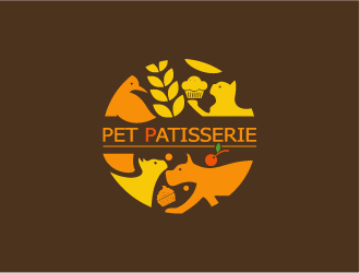 Ze的Pet Patisserie 蛋糕店logo设计