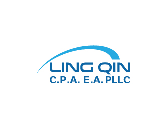 陈兆松的秦凌会计师事务所英文字体logo设计