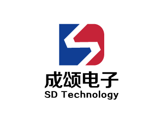 张晓明的成颂电子设备（上海）有限公司  SD Technology Co., Ltd.logo设计