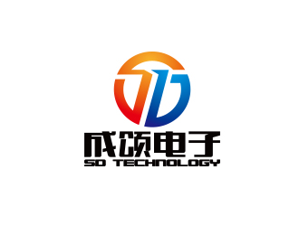 何锦江的成颂电子设备（上海）有限公司  SD Technology Co., Ltd.logo设计