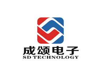 许明慧的成颂电子设备（上海）有限公司  SD Technology Co., Ltd.logo设计