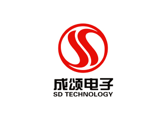 谭家强的成颂电子设备（上海）有限公司  SD Technology Co., Ltd.logo设计