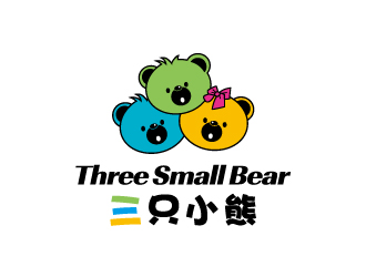 张晓明的三只小熊logo设计